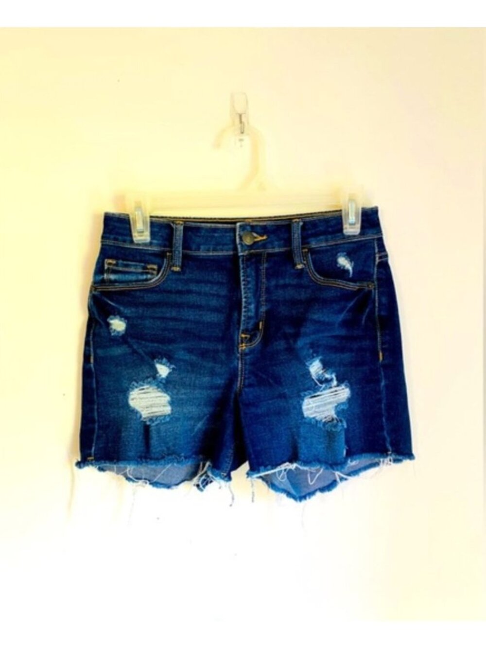 Bundle of 2 Pairs of Old Navy Denim Shorts Size 2 - Picture 3 of 15